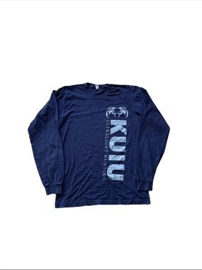 KUIU Ultralight Hunting Navy Blue Long Sleeve Hunting Shirt Size Medium